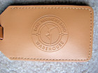 Dave Matthews Band Warehouse Leather Luggage Tag
