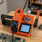 Soldering Station Kit Adjustable Temperature 100w Digital Or 60w Solder Iron110v