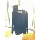 Y2k Tracksuit Velvet Velour Black Comfort Large