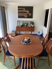 1960 s Koefoeds Hornslet Dining Table   Chairs