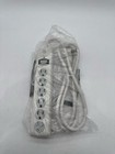 Ge Surge Protector Power Strip 6 Outlet 6ft Cord 800 Joules 67051 White
