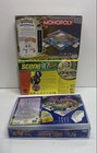 Monopoly Pokemon Johto Disney Scene It Jr 3 Game Lot Parker Brothers Open Box