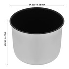 Electric Rice Warmer Heavy Duty Soup Cooker Stainless Steel Restaurant Canteen