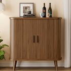 Sideboard Buffet Cabinet With Sliding Door  Buffet Console Table For Kitchen
