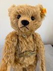 Vintage Steiff Teddy Bear 100 Year Anniversary 1902-2002 Ear Tag And Button