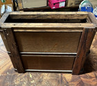 Vintage Singer Treadle Sewing Machine Cabinet Drawers Set Primitive Oak Wood