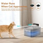 Wireless Automatic Cat Dog Water Fountain Pet Water Dispenser Sensor Smart Pet