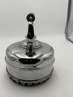     simplex Patent Whistling Tea Kettle Solid Copper Chrome England 400709-402190