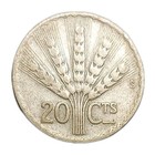 1941 So Uruguay 20 Centesimos Silver Old Small Coin Km 29