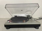 Technics Sl   1200mk2 Silver With Dust Cover  Rubber Mat And Manual Tested Working