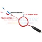 Ledglow 12v Cigarette Lighter Power Adapter For Cars   Trucks - Easy To Plug In