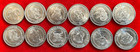   n249 Uganda Chinese Zodiac 12 Coins 100 Shillings 2004  Unc