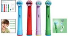 Colorful 4-pack Kids Electric Toothbrush Heads With Gentle Extra-soft Bristles