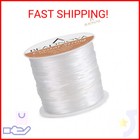 Beadnova 1mm Elastic Stretch Crystal String Cord For Jewelry Making Bracelet Bea