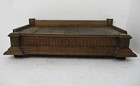 Heavy Large French Hand Carved Wood Pediment Ornate Finial Architectural Decorat
