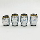 Olympus Neosplan Microscope Set Ic 5x 20x 50x 80x Metallurgical Objectives Lot 4