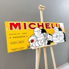 Vintage High-quality Michelin Sign - Michelin Code Paragon - 48 x16   118x40cm 