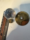 Antique Glass Crystal Ball Door Knob Brass 1 5 Inch