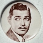 Clark Gable King Of Hollywood Headshot 1 75  Celluloid Pinback