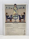 Vtg 1919 Jell-o Recipe Mom Kids Dessert Ephemera Coles Phillips Art Deco Ad Read