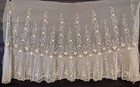 Beautiful Victorian Bridal Handmade Floral Tambour Lace Wedding Skirt W Ruffle