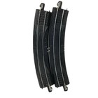 Bachmann E-z Ho Scale Train Track Lot Black Curved  Mini Straight Wired 7 Pieces