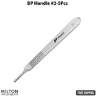 Scalpel Handle No  3 Stainless Steel Bp Blade Holder Surgical Instrument 50 Pcs