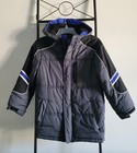 Protection System Boys Hooded Puffer Jacket Full Zip Insulated Colorblock 7
