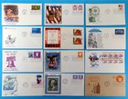  lot Of 50  Usa Fdc Stamp Covers 1938-2008 Vintage Mixed Us First Day Collection