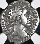 Roman Emperor Antoninus Pius Silver Denarius 138ad-161ad Ngc Genuine Coin