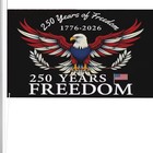 250 America Flag 3x5 Ft Usa 250th Anniversary Patriotic Design 1776-2026