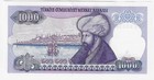 Turkey 1000 Lira 1970 Pick 196 Unc