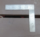 Vtg 3  X 4  The L s s    Co  Starrett No  21 Thin Steel Try-square  16ths  32nds