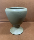 Mccoy Pottery Floraline Vase Planter Ceramic Green Usa  433 Vintage
