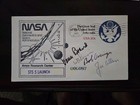 Sts 5 Astronaut Crew Signed  Space Shuttle Launch Postal Cover Nasa With Decal
