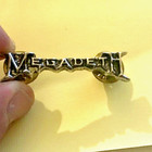 Megadeth Pin - Heavy Metal - Officially Licensed Brocum 1990 Dave Mustaine  2