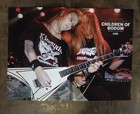 Zakk Wylde Randy Rhoades children Of Bodom Guitar World Magazine Double Sided   