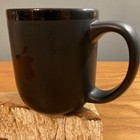 Apple Computer Mug 12 Oz Black On Black Logo Imperfect Still Cool