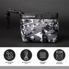 Club Scrub Golf Club And Golf Ball Cleaning Bag Waterproof Clean Face Technol   