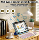10  Mini Wireless Bluetooth Keyboard mouse Set Waterproof Tablet Apple Ipad Pc
