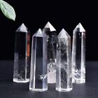 200g Large Natural Clear Quartz Crystal Point Reiki Healing Stone Wand 12-13cm