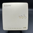 Sony Mz-eh50 Hi Md Walkman Minidisc Player White Tested Working