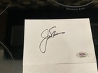 Arnold Palmer  Jack Nicklaus  Signed  5x7  Cards Psa  Ao82924 Ao82931