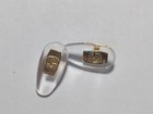 New Gold Gucci Replacement Silicone Nose Pads For Sunglasses Eyeglasses Screw-in