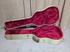 Classical Acoustic Guitar Hard Case -folk  Slimline   Classical  Tweed   Red New