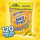 Juicy Fruit Chewing Gum  Value Pack - 120 Count Bulk Gum Bag Fast Free Delevery 
