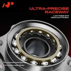 2 X Front Wheel Bearing And Hub Assembly With 5-lug Compatible With Nissan