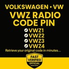     Vw Volkswagen Radio Code - Unlock All Models     100  Guarantee     Fast Service    