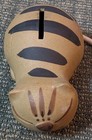 Vtg Takahashi Stoneware Cat Coin Bank Made In Japan Unmarked 1970 s Kitty