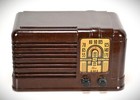 Restored General Electric Ace 1940 s Mini Vintage Tube Radio Old Antique Bakelit